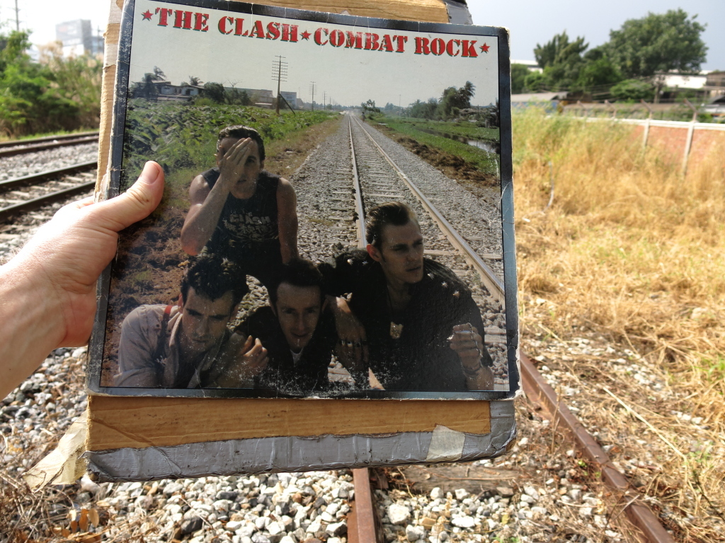 Clash Combat Rock Album Cover Location