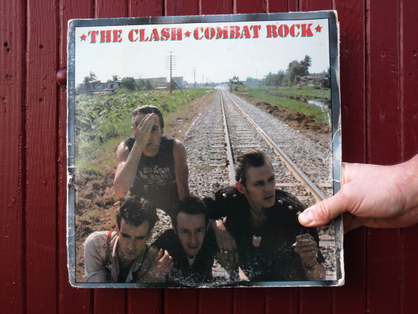 The Clash Record Album cover COASTER Combat Rock